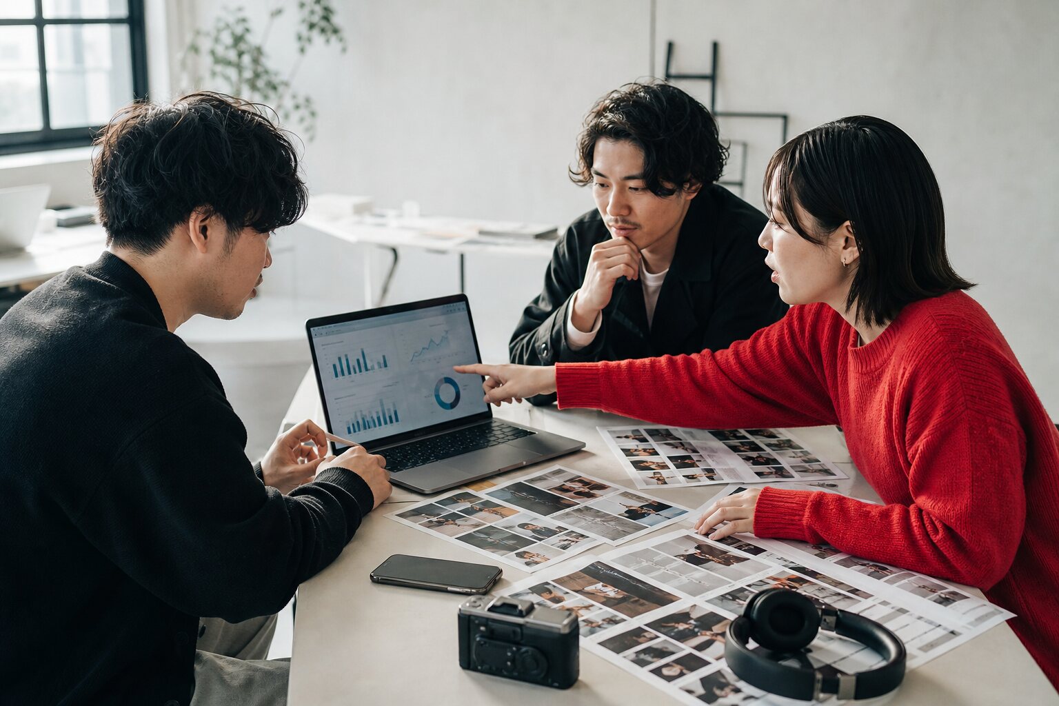 SNS企画と投稿データを一緒に分析するクリエイターチーム